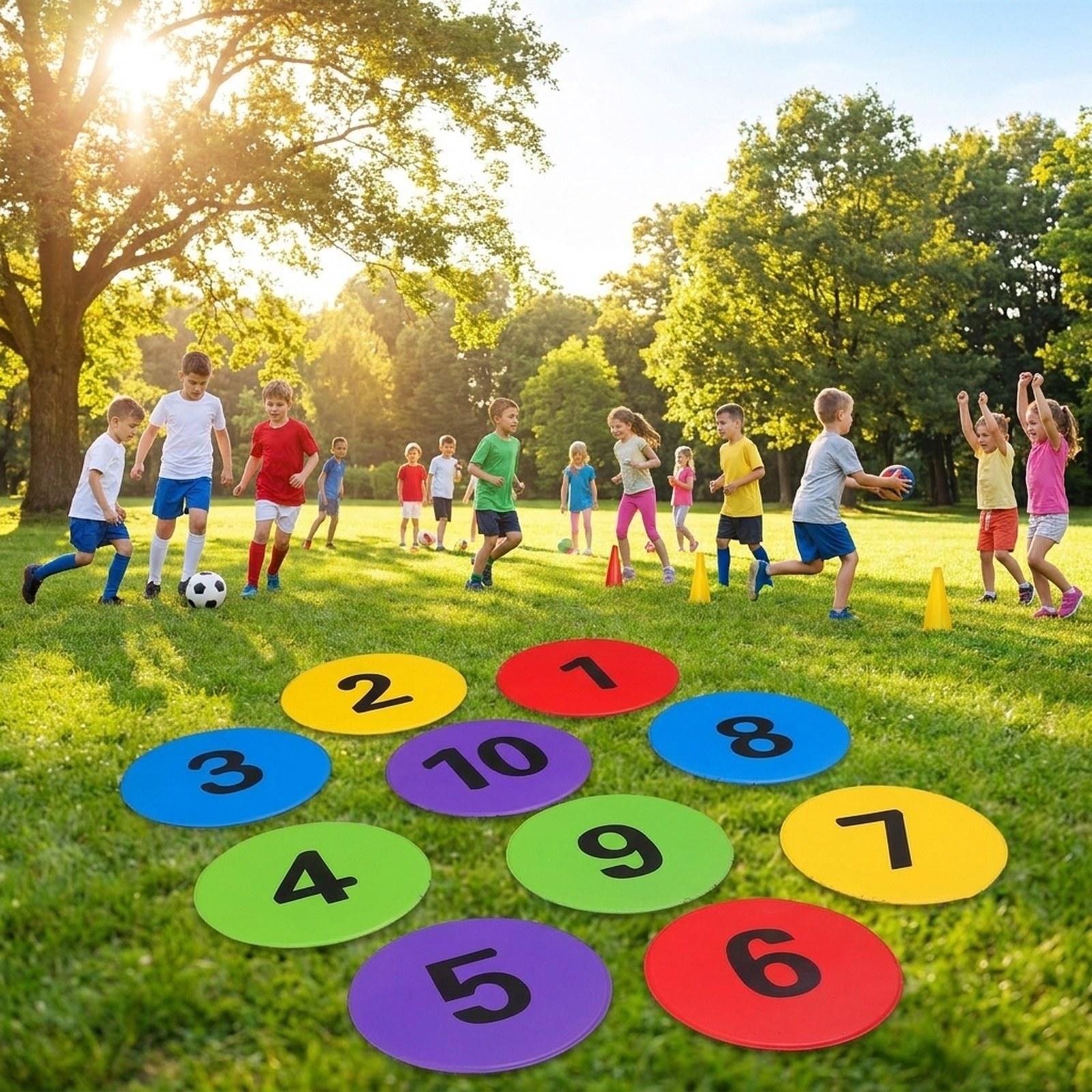 滑り止めポリドットフロアマット、スポーツスピードエクササイズ - Speed Agility Dots のレビューと価格