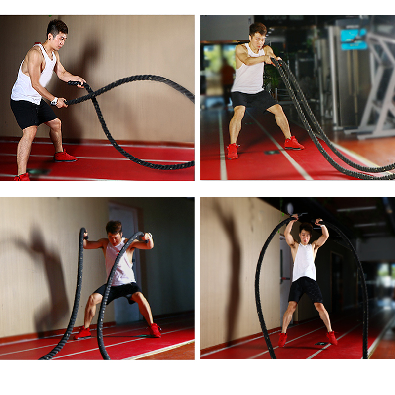 9M/12M/15M フィットネスバトルロープ クロスフィッ - Crossfit No Equipment のレビューと価格