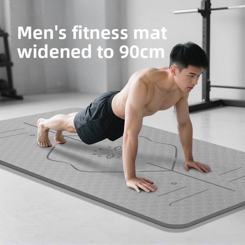 大型ヨガマット メンズフィットネス 腹筋運動 厚くて幅広 滑 - Ab Mat Crunch のレビューと価格