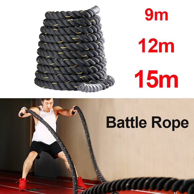 9 メートル/12 メートル/15 メートルフィットネスバト - Crossfit No Equipment のレビューと価格